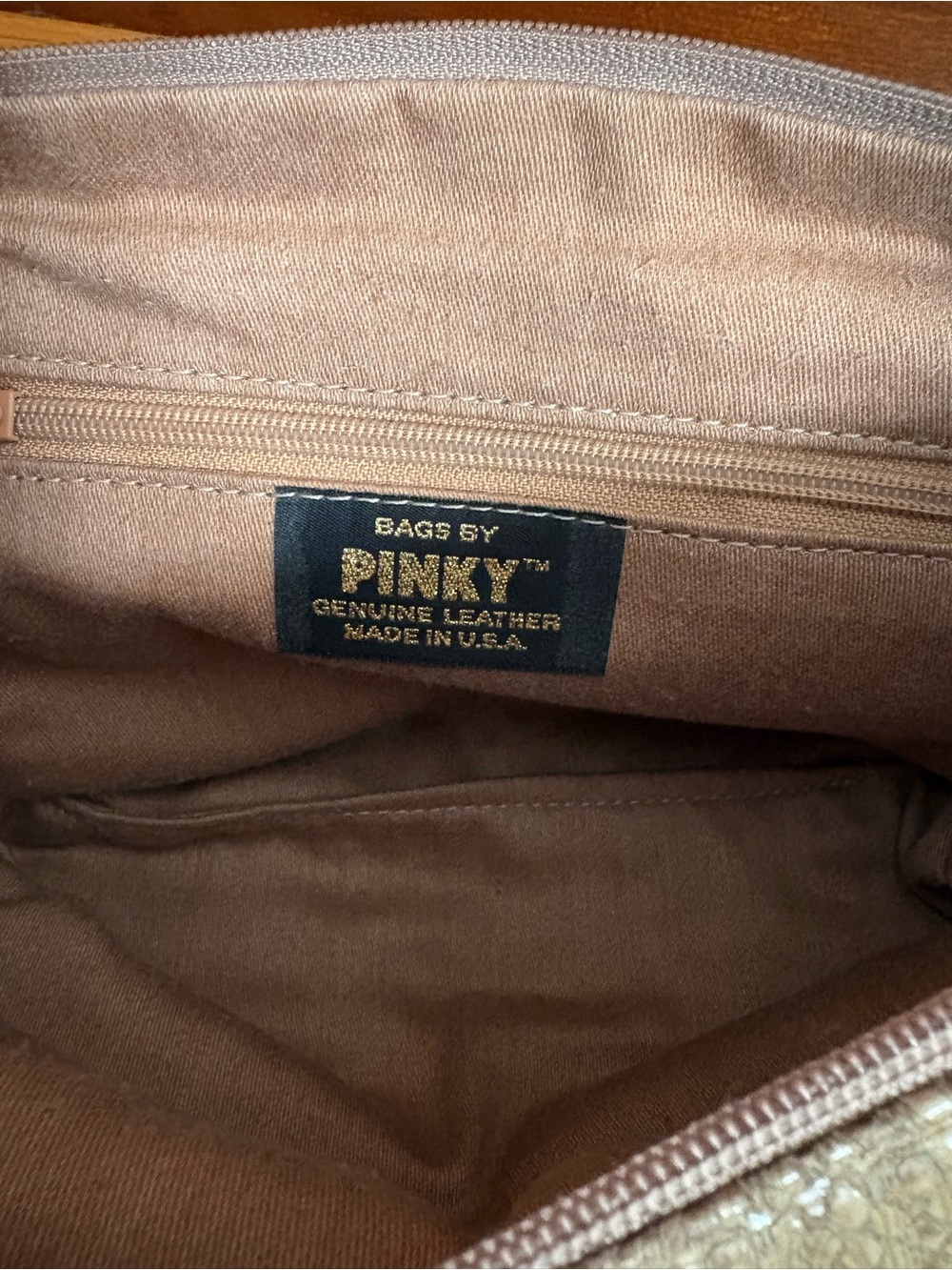 Bags by Pinky Vintage Snakeskin Leather Handbag - Picture 9 of 14
